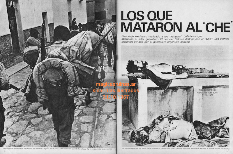 Los que mataron al Che Guevara