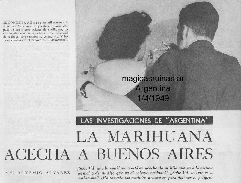 La marihuana acecha Buenos Aires